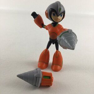 Mega Man Fully Charged Series 1 5" Action Figure Drill Man Schematics Drillman